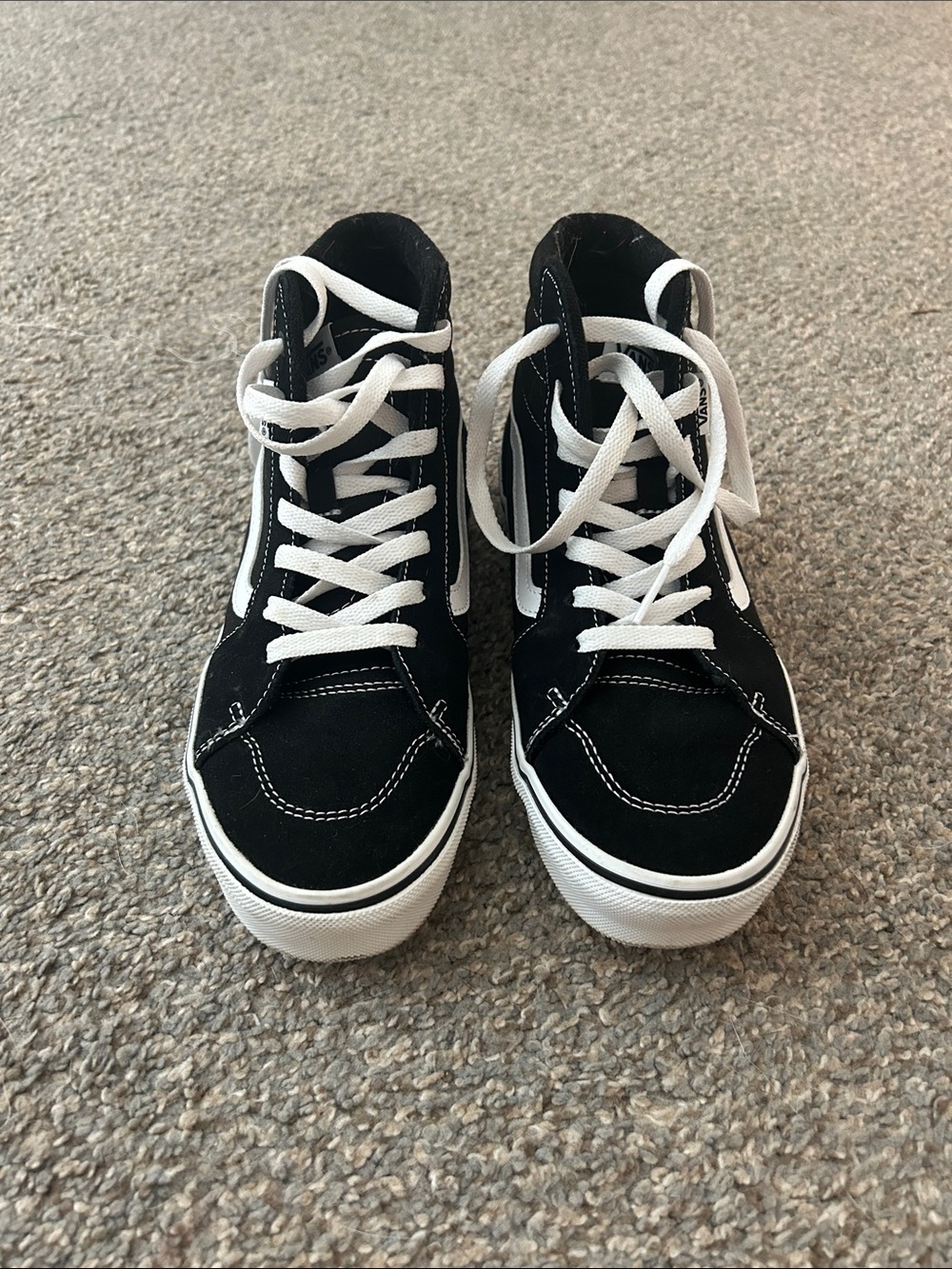 Black and White Vans